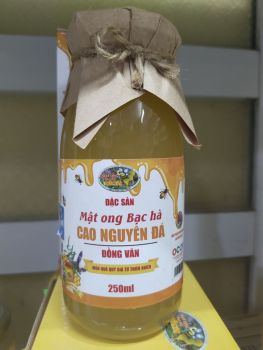 Mật ong Bạc hà Cao Nguyên Đá Đồng Văn 350 ml (Po Mỷ)