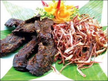 Thịt khô Bò vàng Đồng Văn